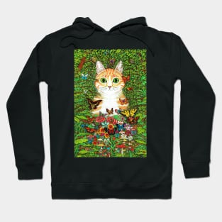 Hidden cat / Le chat caché Hoodie